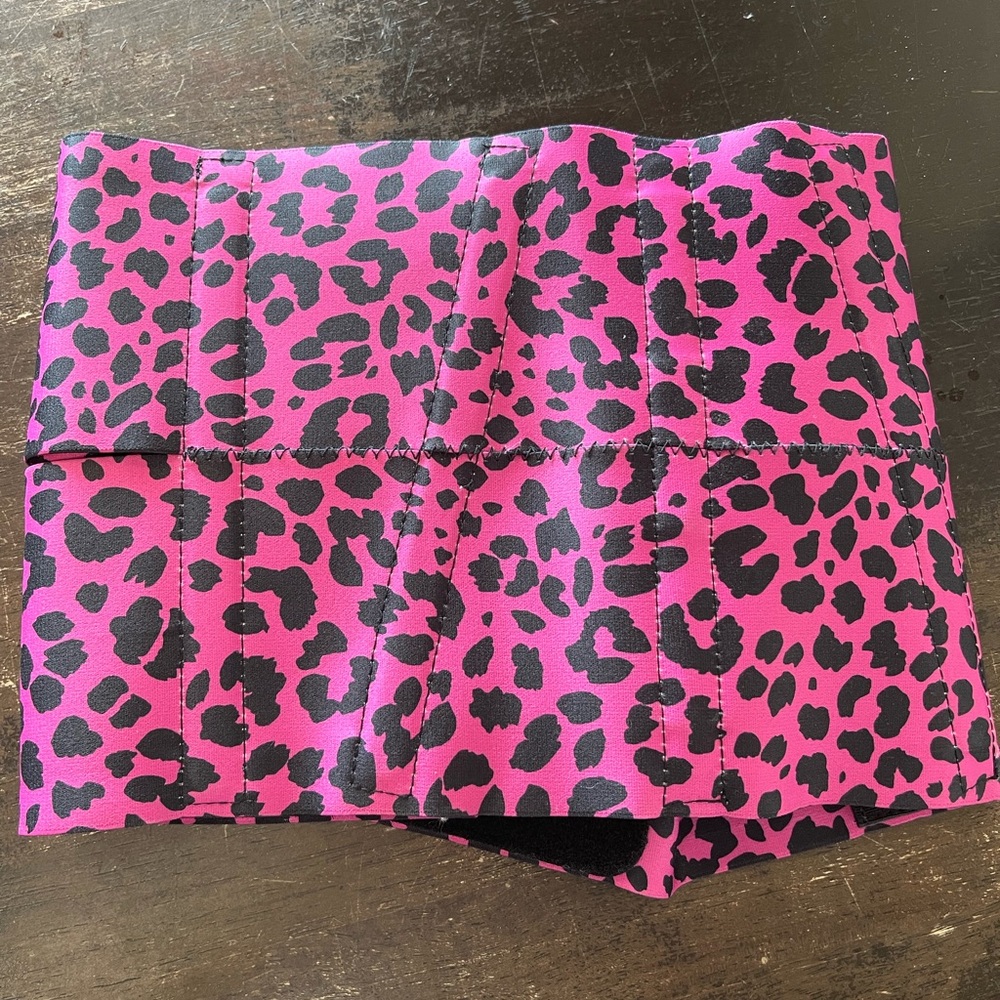 Pink Leopard Print Waist Trainer - Picture 3 of 4